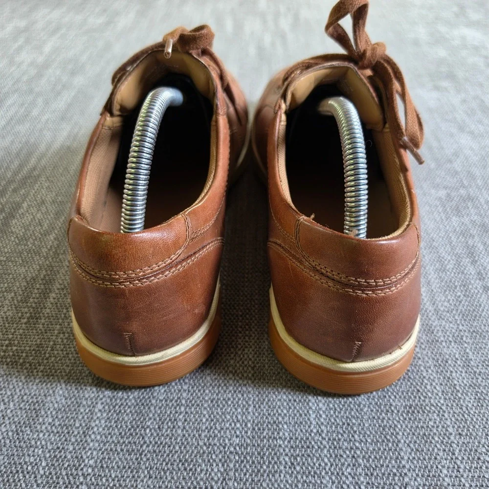 Cole Haan Sneakers Mens 9.5 Brown‎ Leather Grand Crosscourt II Low Top C30745